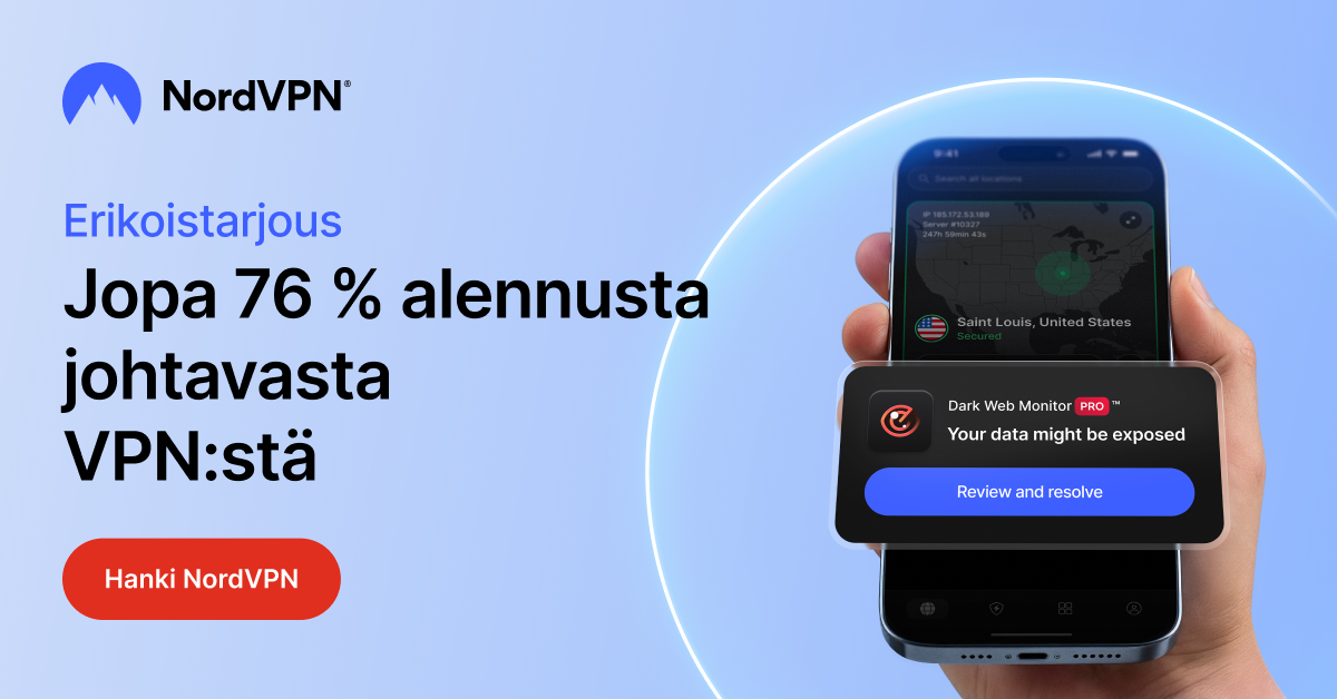 NordVPN — limited-time deal